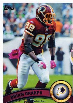 2011 Topps #377 Brian Orakpo Front