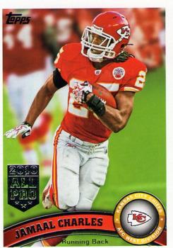 2011 Topps #380 Jamaal Charles Front