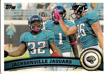 2011 Topps #401 Jacksonville Jaguars Front