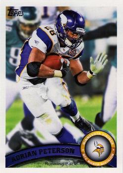 2011 Topps #410 Adrian Peterson Front