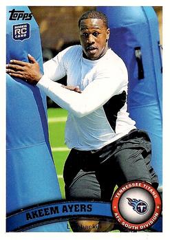 2011 Topps #41 Akeem Ayers Front