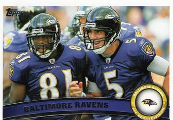 2011 Topps #53 Baltimore Ravens Front