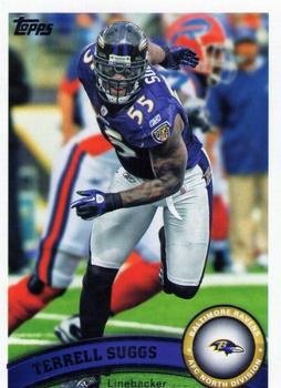 2011 Topps #62 Terrell Suggs Front
