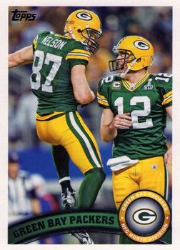 2011 Topps #84 Green Bay Packers Front