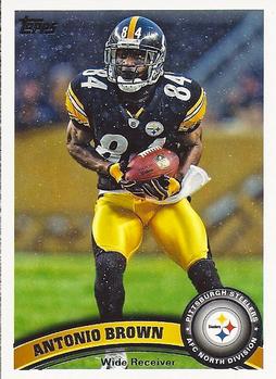 2011 Topps #9 Antonio Brown Front