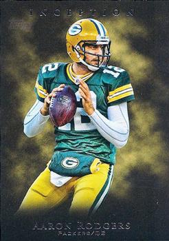 2011 Topps Inception #100 Aaron Rodgers Front