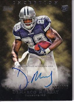 2011 Topps Inception #117 DeMarco Murray Front