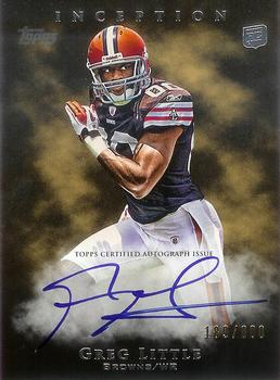 2011 Topps Inception #118 Greg Little Front
