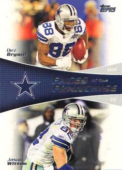 2011 Topps - Faces of the Franchise #FF-BW Dez Bryant / Jason Witten Front