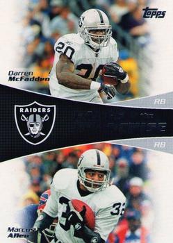 2011 Topps - Faces of the Franchise #FF-MA Darren McFadden / Marcus Allen Front