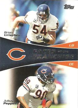 2011 Topps - Faces of the Franchise #FF-UP Brian Urlacher / Julius Peppers Front
