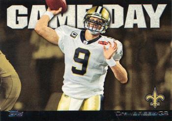 2011 Topps - Game Day #GD-DBR Drew Brees Front