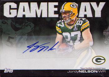 2011 Topps - Game Day Autographs #GDA-JNE Jordy Nelson Front
