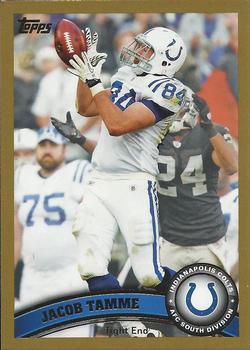 2011 Topps - Gold #221 Jacob Tamme Front
