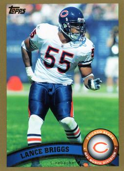 2011 Topps - Gold #5 Lance Briggs Front