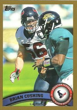 2011 Topps - Gold #13 Brian Cushing Front