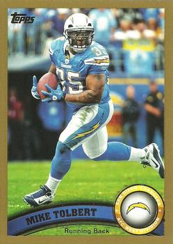 2011 Topps - Gold #38 Mike Tolbert Front