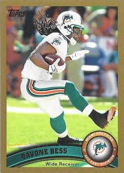 2011 Topps - Gold #44 Davone Bess Front