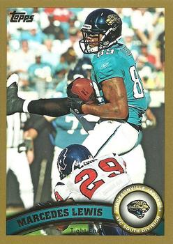 2011 Topps - Gold #245 Marcedes Lewis Front