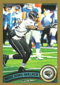 2011 Topps - Gold #332 Mike Sims-Walker Front