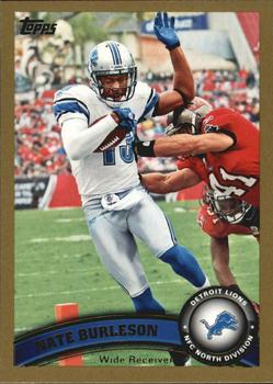 2011 Topps - Gold #353 Nate Burleson Front