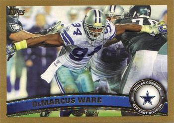 2011 Topps - Gold #415 DeMarcus Ware Front
