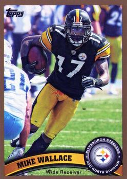 2011 Topps - Gold #436 Mike Wallace Front