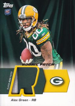 2011 Topps - Rookie Patch #HRP-AGR Alex Green Front