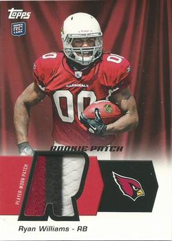 2011 Topps - Rookie Patch #HRP-RW Ryan Williams Front