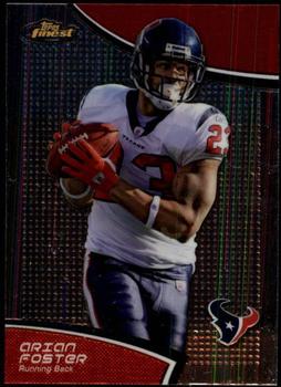 2011 Finest #30 Arian Foster Front