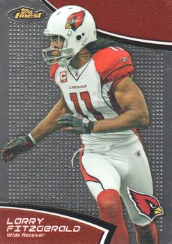 2011 Finest #90 Larry Fitzgerald Front