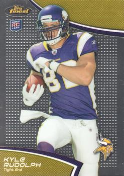 2011 Finest #92 Kyle Rudolph Front