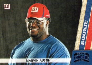 2011 Panini Threads #215 Marvin Austin Front