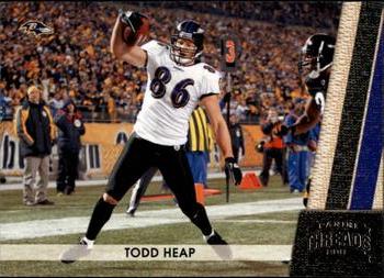 2011 Panini Threads #14 Todd Heap Front