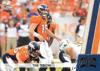 2011 Panini Threads #47 Tim Tebow Front