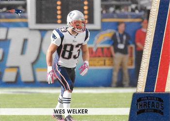 2011 Panini Threads #91 Wes Welker Front