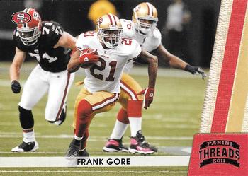 2011 Panini Threads #125 Frank Gore Front
