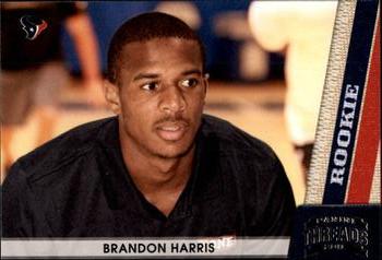 2011 Panini Threads #163 Brandon Harris Front