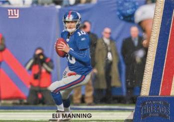 2011 Panini Threads #98 Eli Manning Front