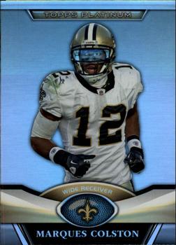 2011 Topps Platinum #6 Marques Colston Front