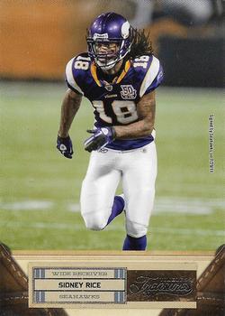 2011 Panini Timeless Treasures #90 Sidney Rice Front