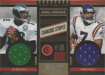 2011 Panini Timeless Treasures - Changing Stripes #22 Randall Cunningham Front