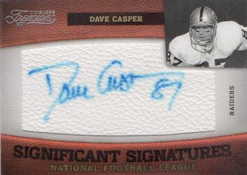 2011 Panini Timeless Treasures - Significant Signatures #5 Dave Casper Front