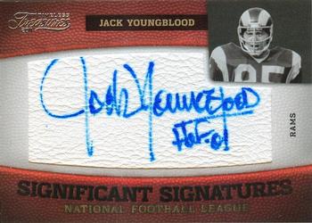 2011 Panini Timeless Treasures - Significant Signatures #9 Jack Youngblood Front