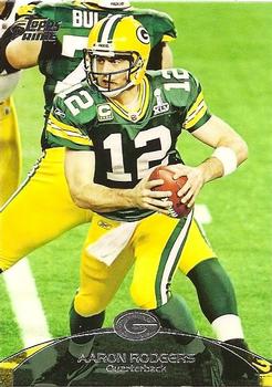 2011 Topps Prime #1 Aaron Rodgers Front