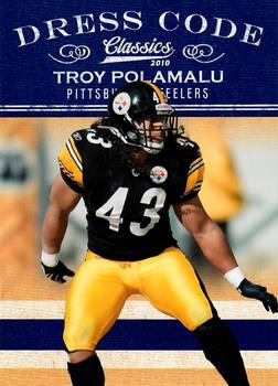 2010 Panini Classics - Dress Code #15 Troy Polamalu  Front