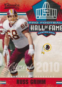 2010 Panini Classics - Hall of Fame #3 Russ Grimm  Front
