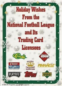 1996 NFL Properties Santa Claus #NNO Santa Claus Back