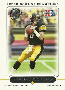 2006 Topps Pittsburgh Steelers Super Bowl XL Champions #26 Tommy Maddox Front