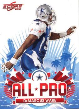 2010 Score - All Pro #15 DeMarcus Ware Front